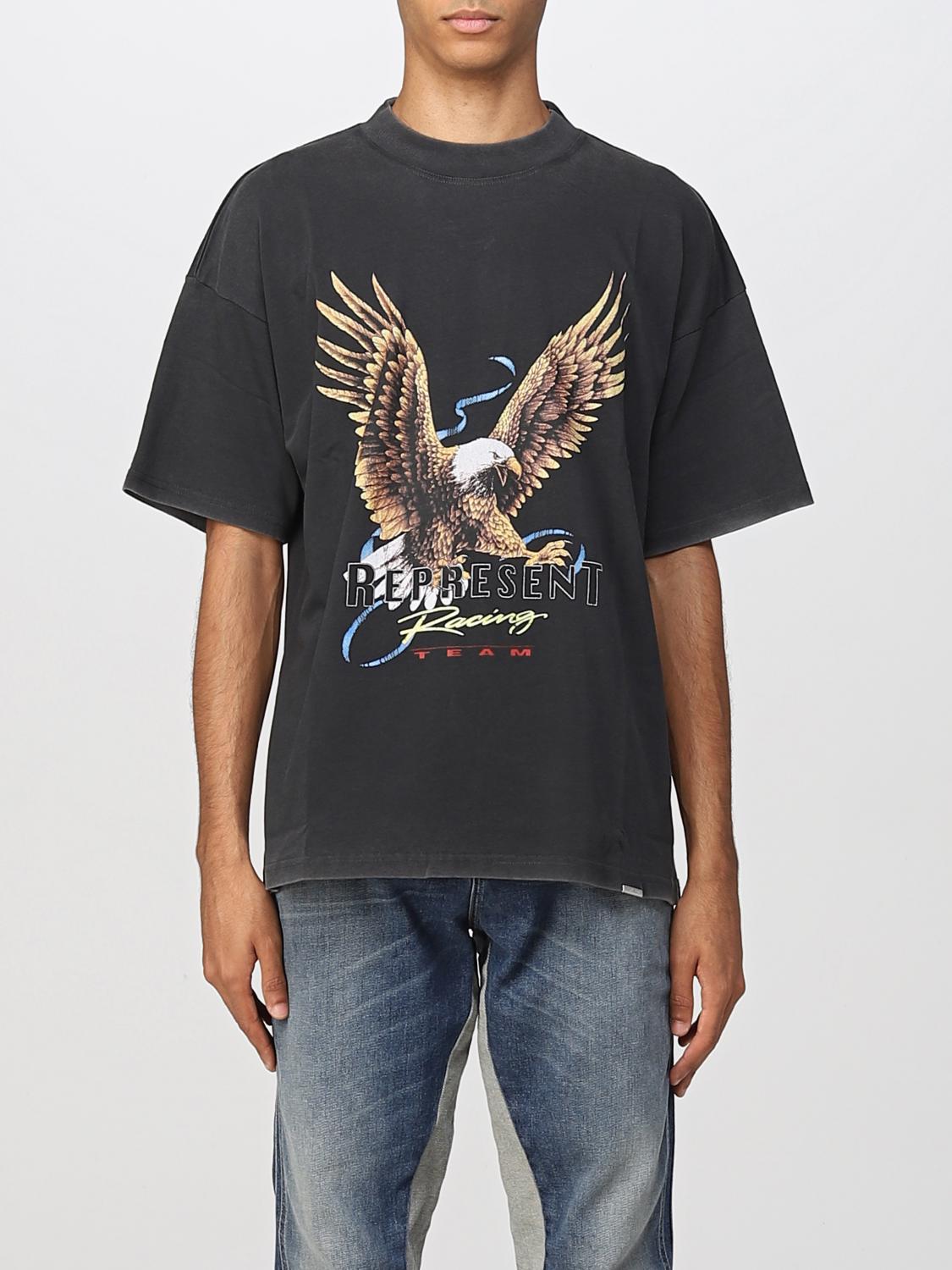 REPRESENT T-SHIRT: T-shirt men Represent, Black - Img 1