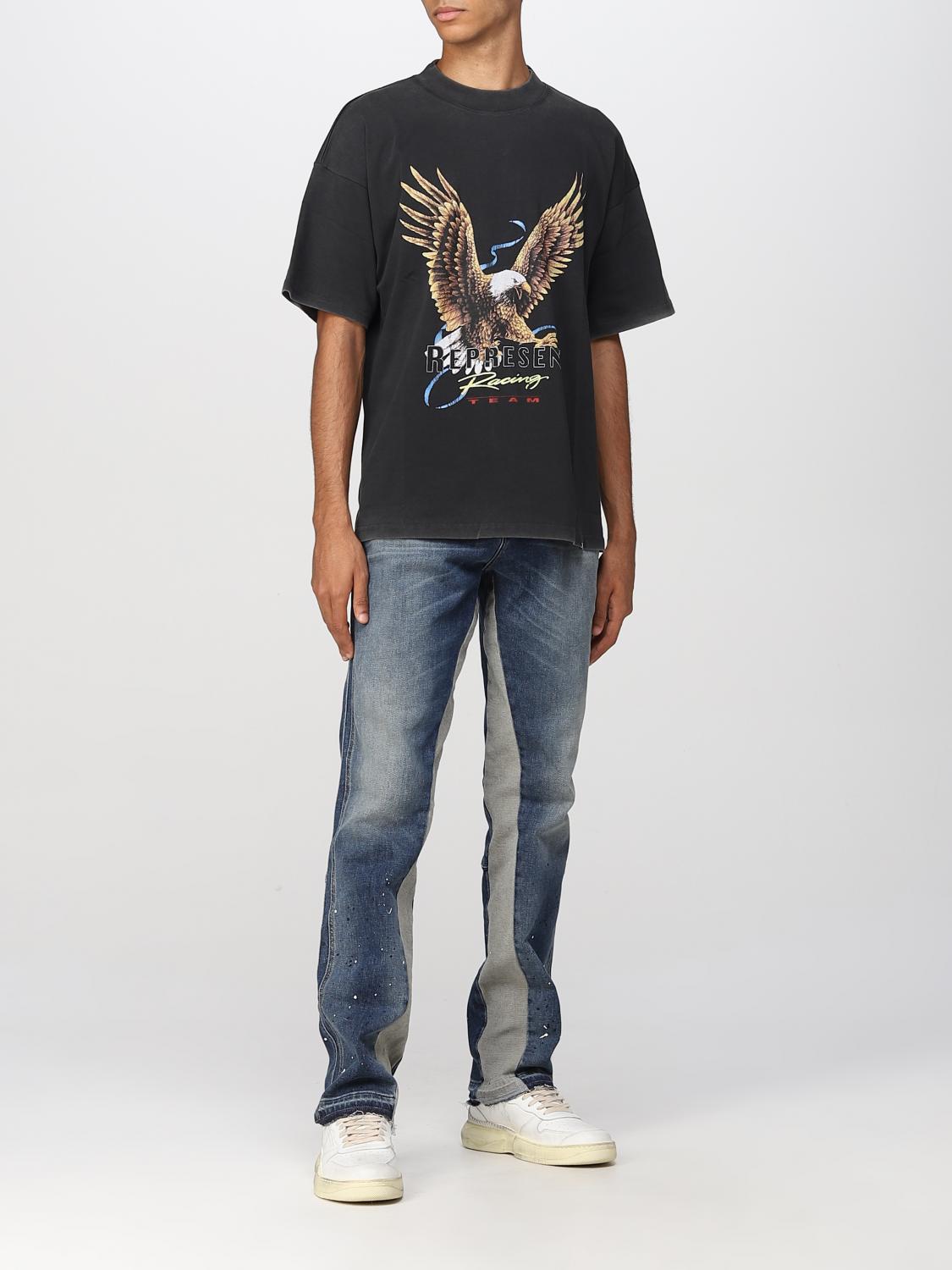 REPRESENT T-SHIRT: T-shirt men Represent, Black - Img 2