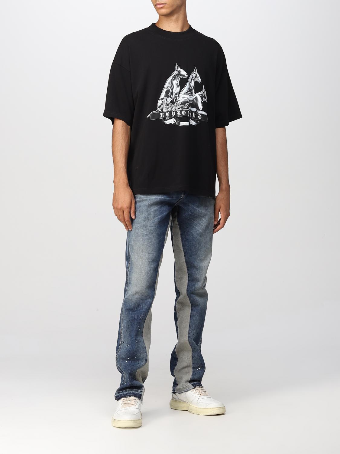 REPRESENT T-SHIRT: T-shirt men Represent, Black - Img 2