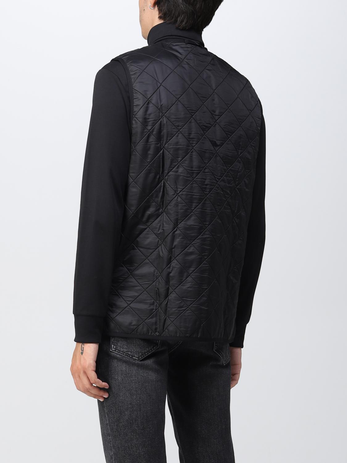 BARBOUR SUIT VEST: Suit vest men Barbour, Black - Img 2