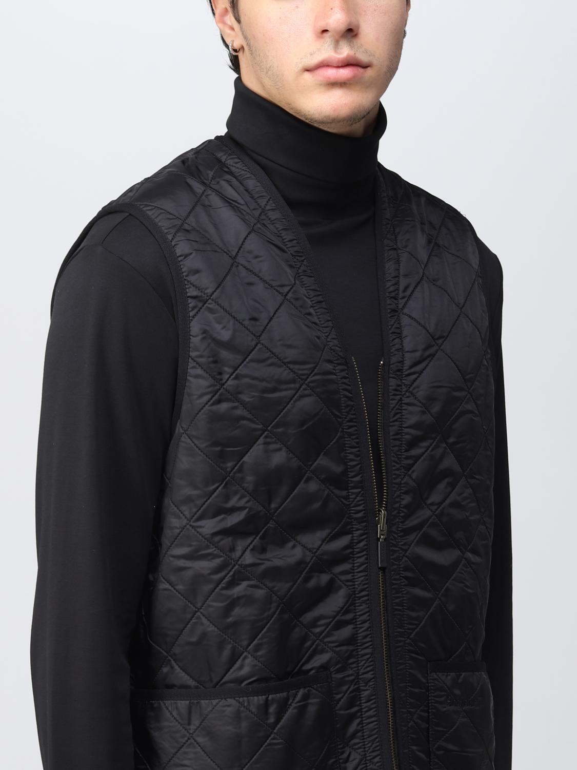 BARBOUR SUIT VEST: Suit vest men Barbour, Black - Img 4