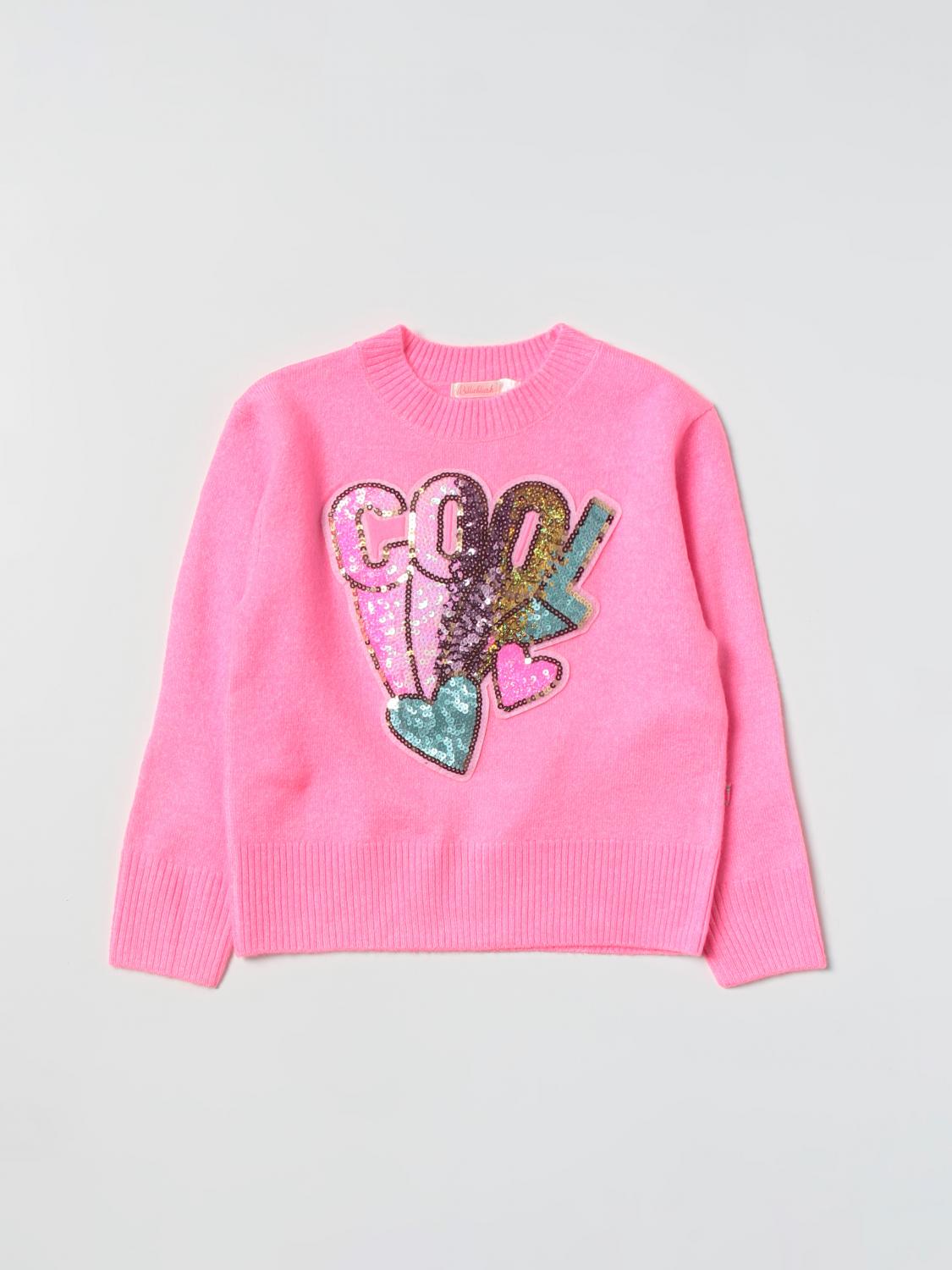 BILLIEBLUSH PULLOVER: Billieblush Jungen Pullover, Pink - Img 1