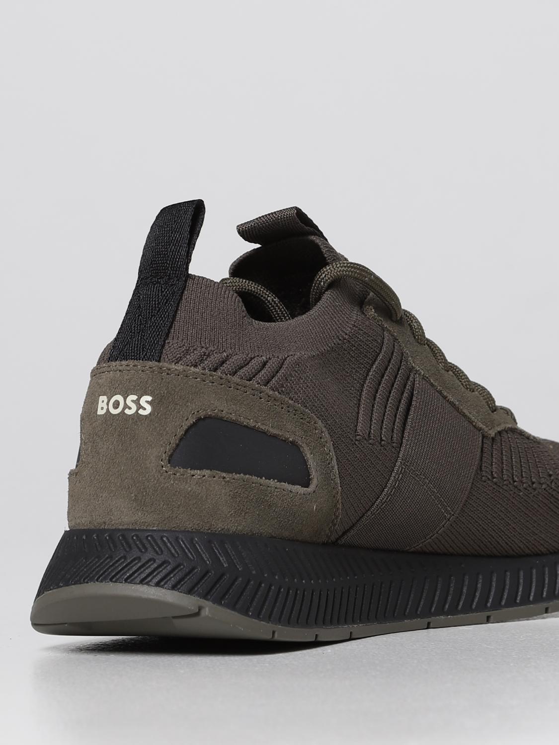 Cohan Boss Boss Baskets homme - Vert | 50470596 | GIGLIO.COM