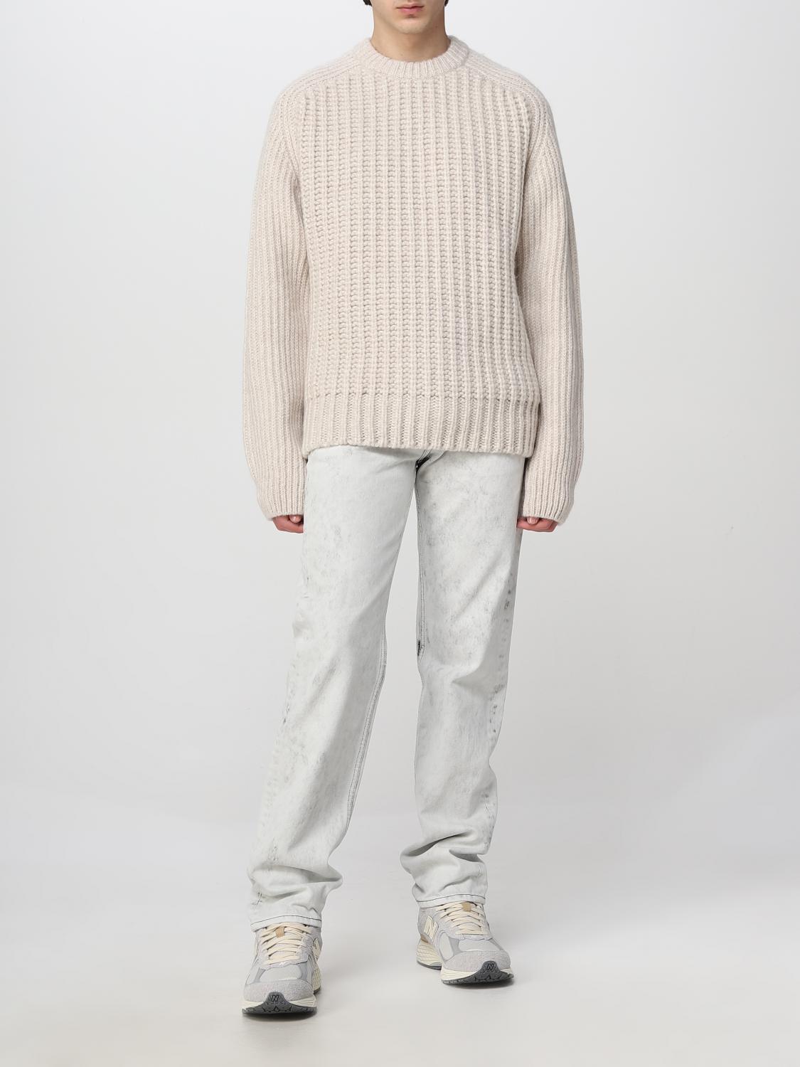 SUNFLOWER SWEATER: Sweater men Sunflower, White - Img 2