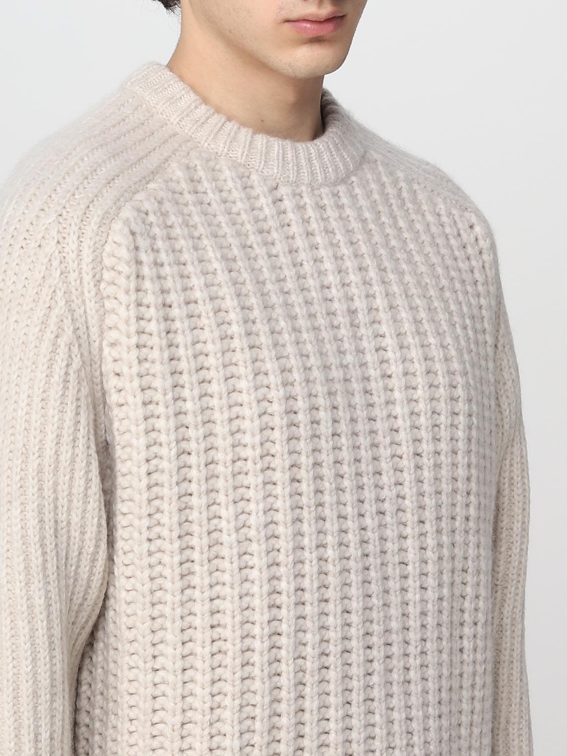 SUNFLOWER SWEATER: Sweater men Sunflower, White - Img 4