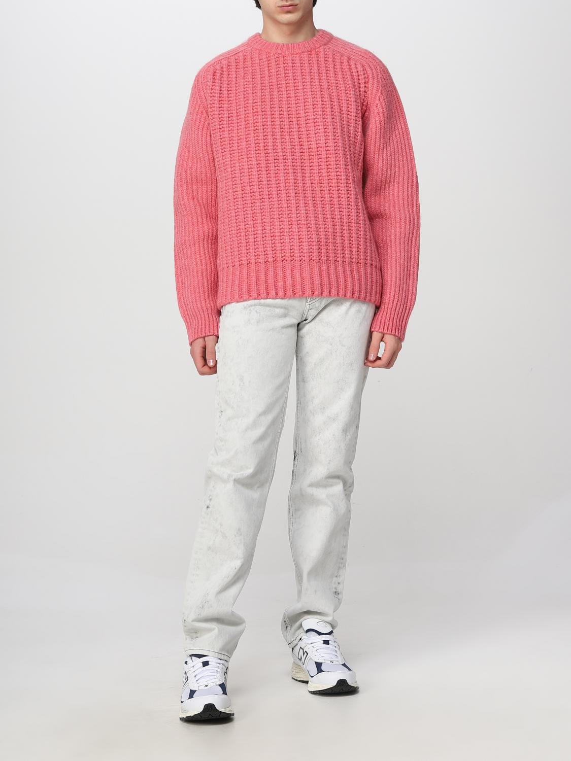 SUNFLOWER SWEATER: Sweater men Sunflower, Pink - Img 2