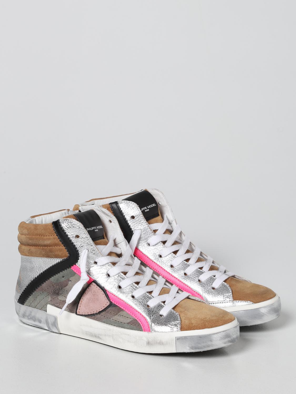 PHILIPPE MODEL: Sneakers women - Military | Philippe Model