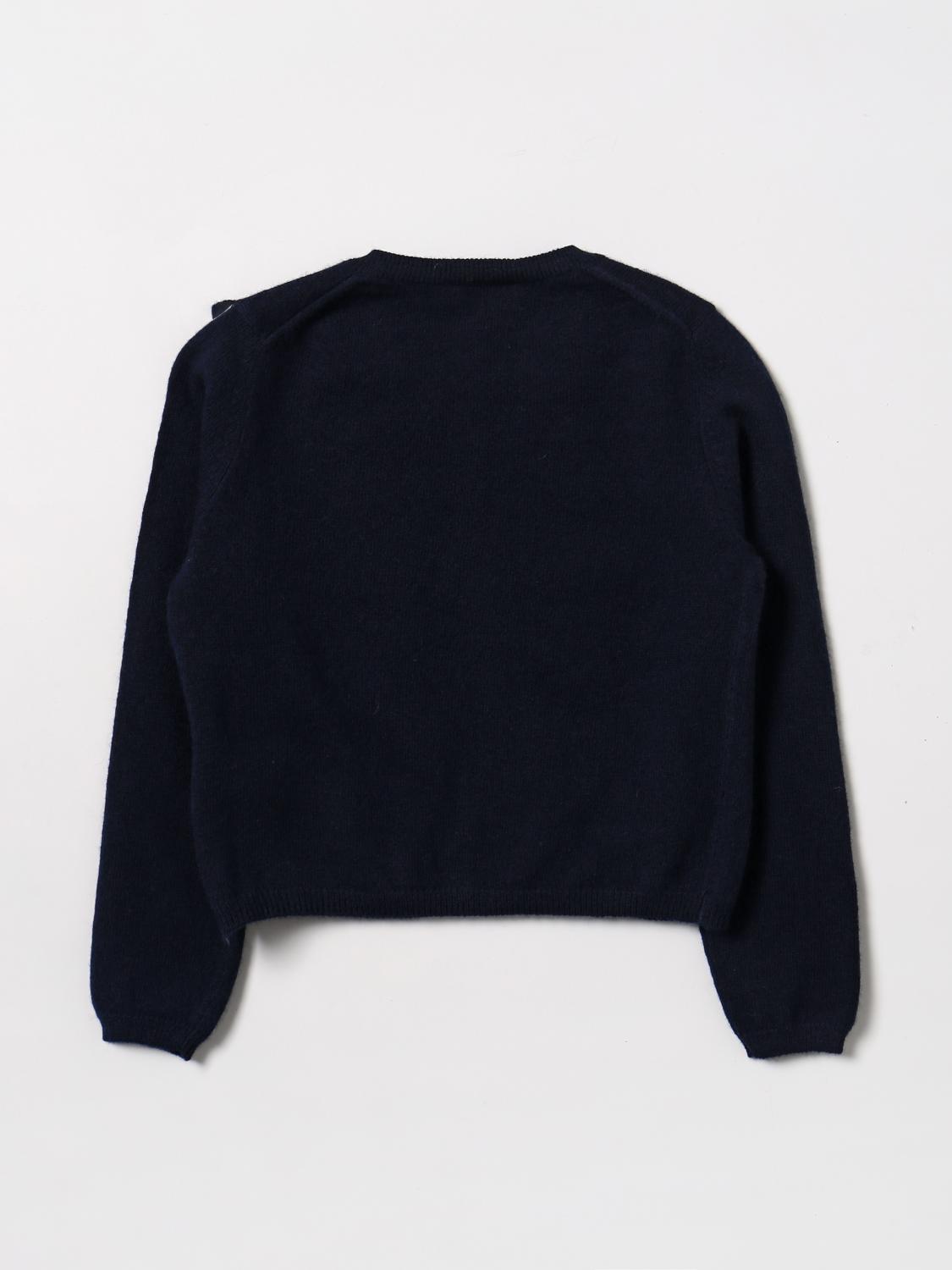 IL GUFO SWEATER: Sweater kids Il Gufo, Blue - Img 2