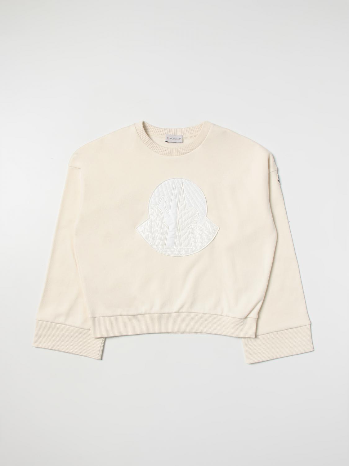 MONCLER JERSEY: Jersey niños Moncler, Crema - Img 1