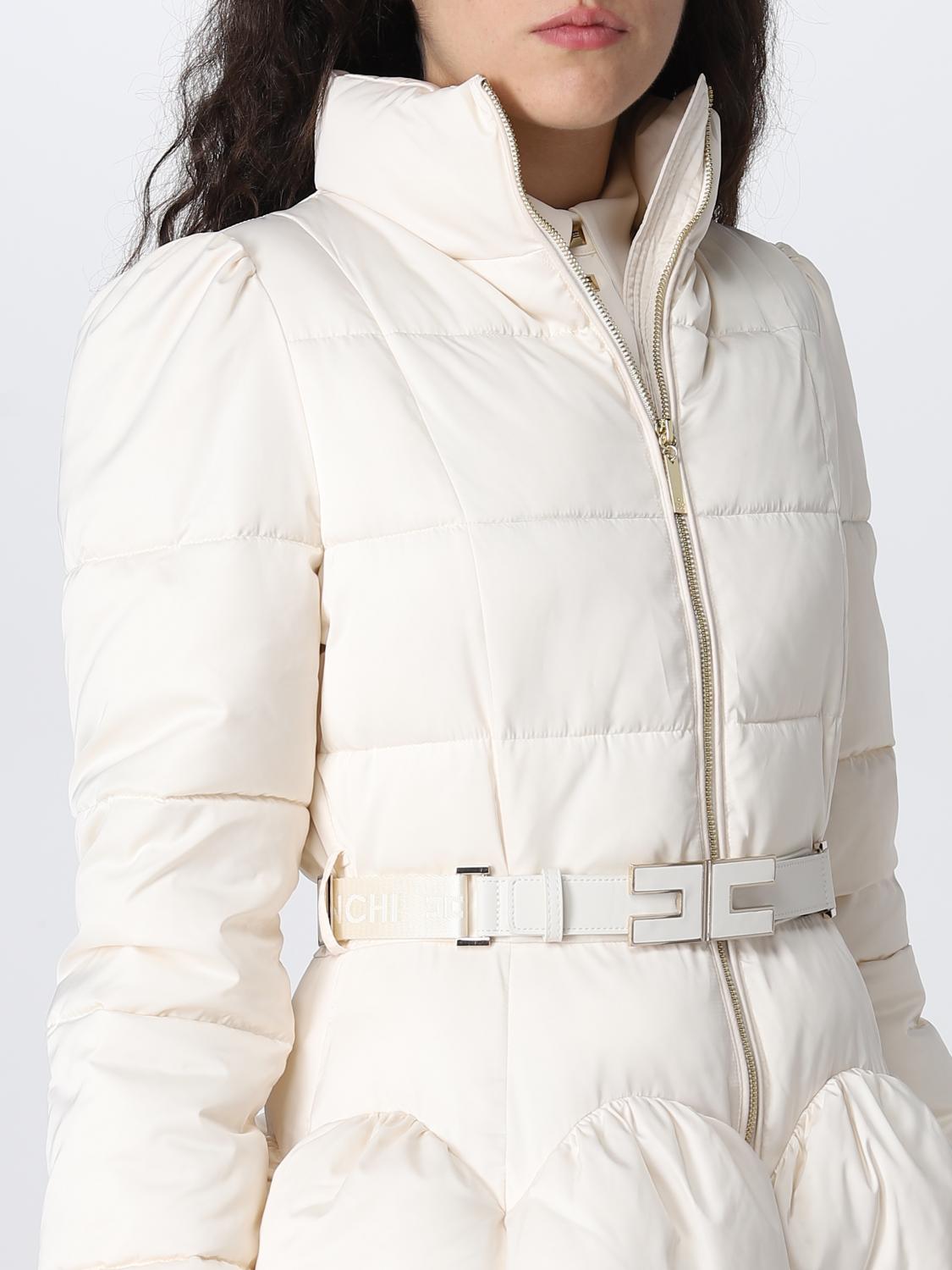 ELISABETTA FRANCHI: Jacket women - Butter | Elisabetta