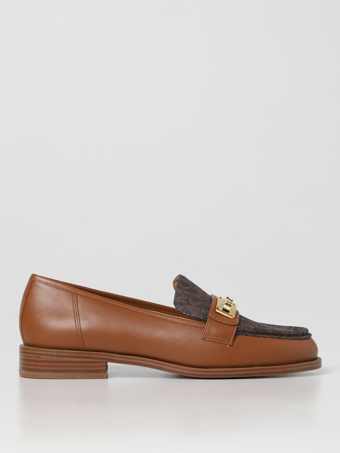 Michael Kors women Tan Loafers Michael Michael Kors Mandy Loafers | Brown | FARFETCH main image 3