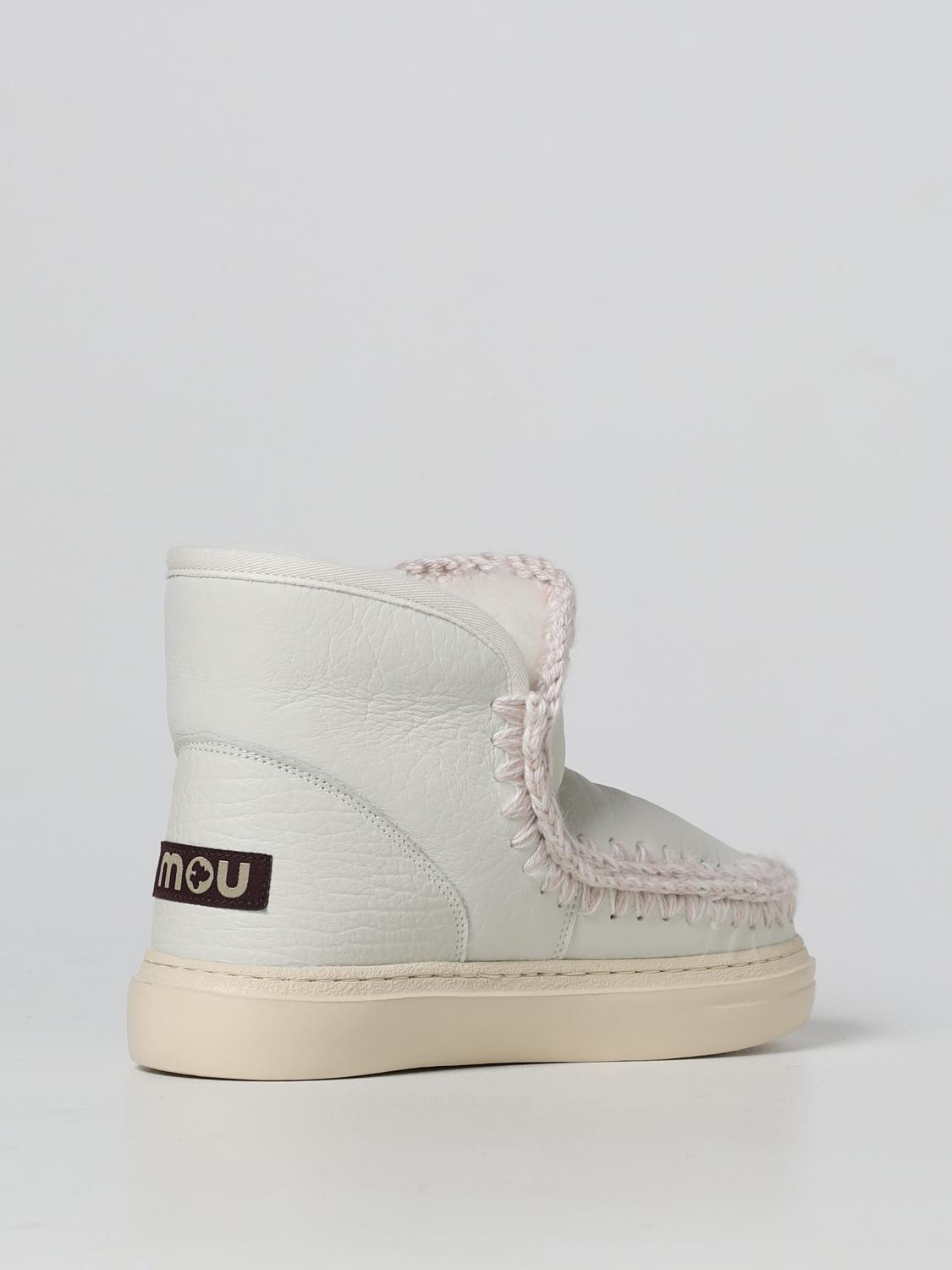 MOU SNEAKERS: Sneakers Eskimo Mou in pelle, Bianco - Img 3