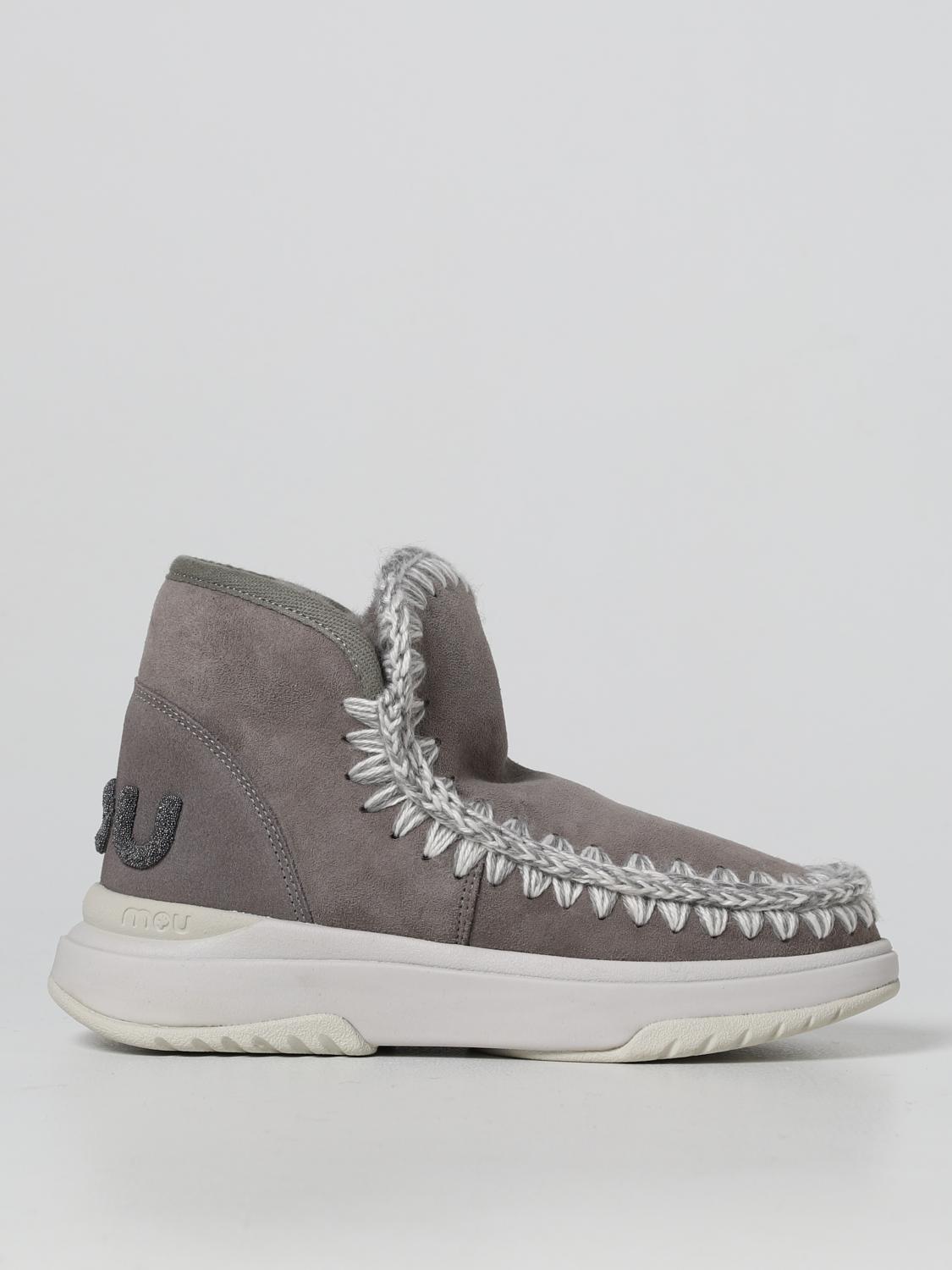 MOU SNEAKERS: Mou Damen Sneakers, Grau - Img 1