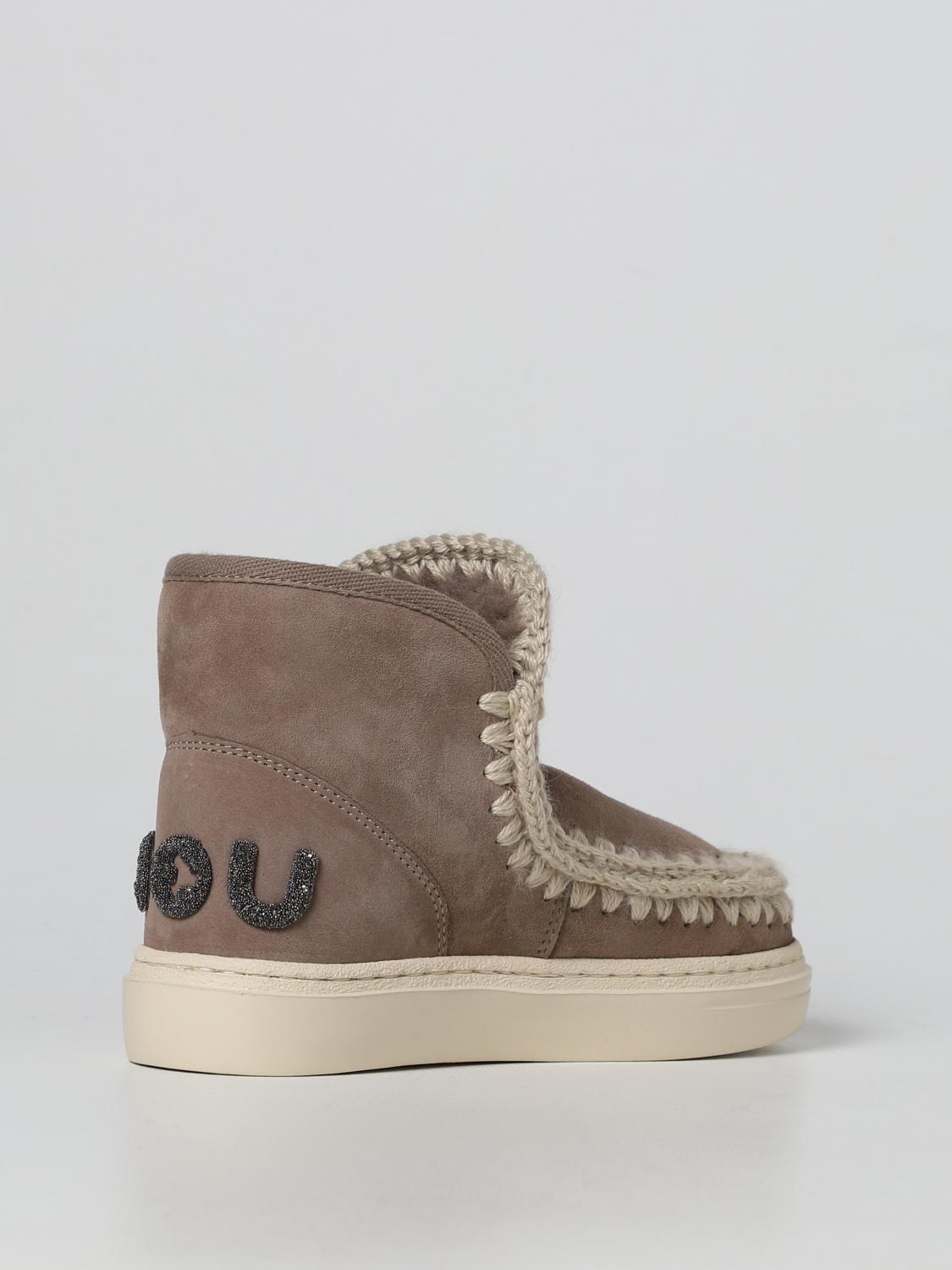 MOU SNEAKERS: Mou Damen Sneakers, Grau - Img 3