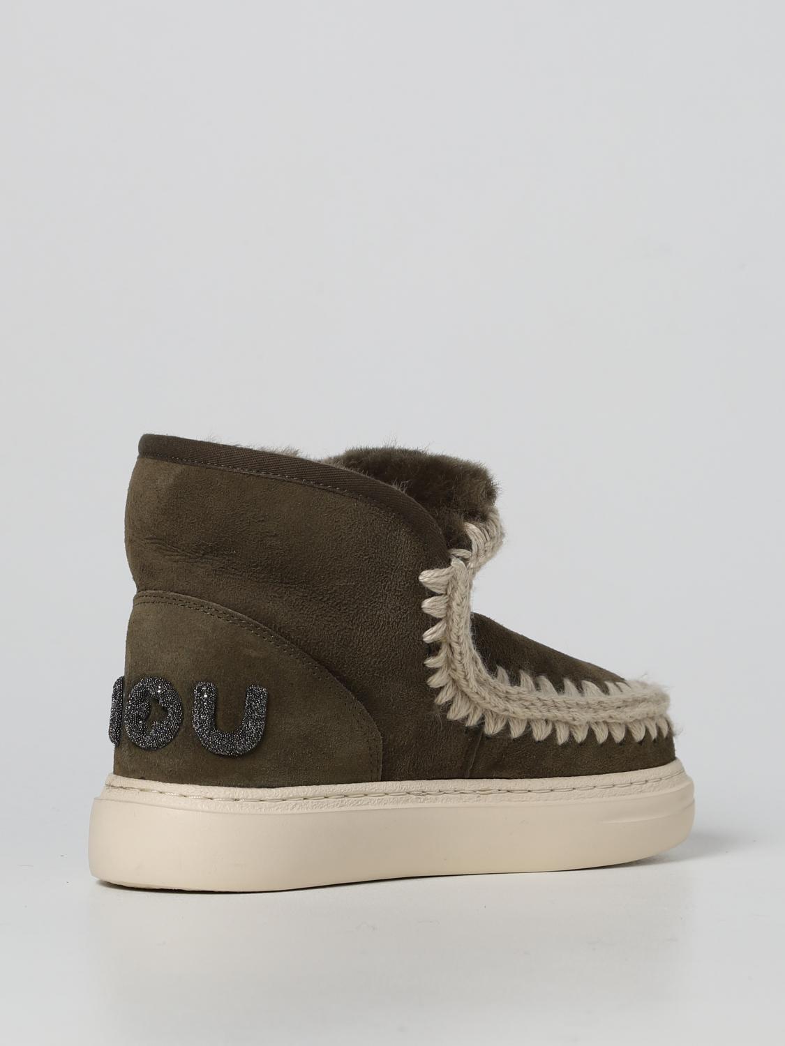 MOU SNEAKERS: Mou Damen Sneakers, Moosgrün - Img 3