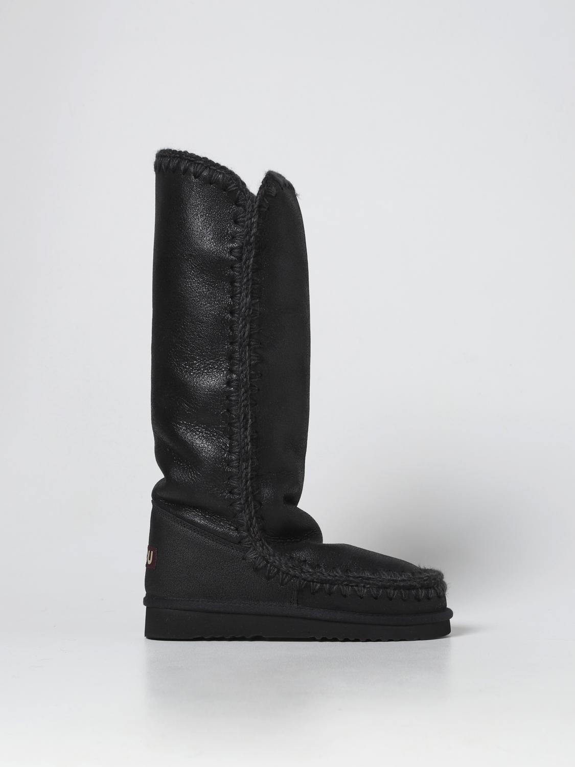 MOU BOOTS: Boots women Mou, Black - Img 1