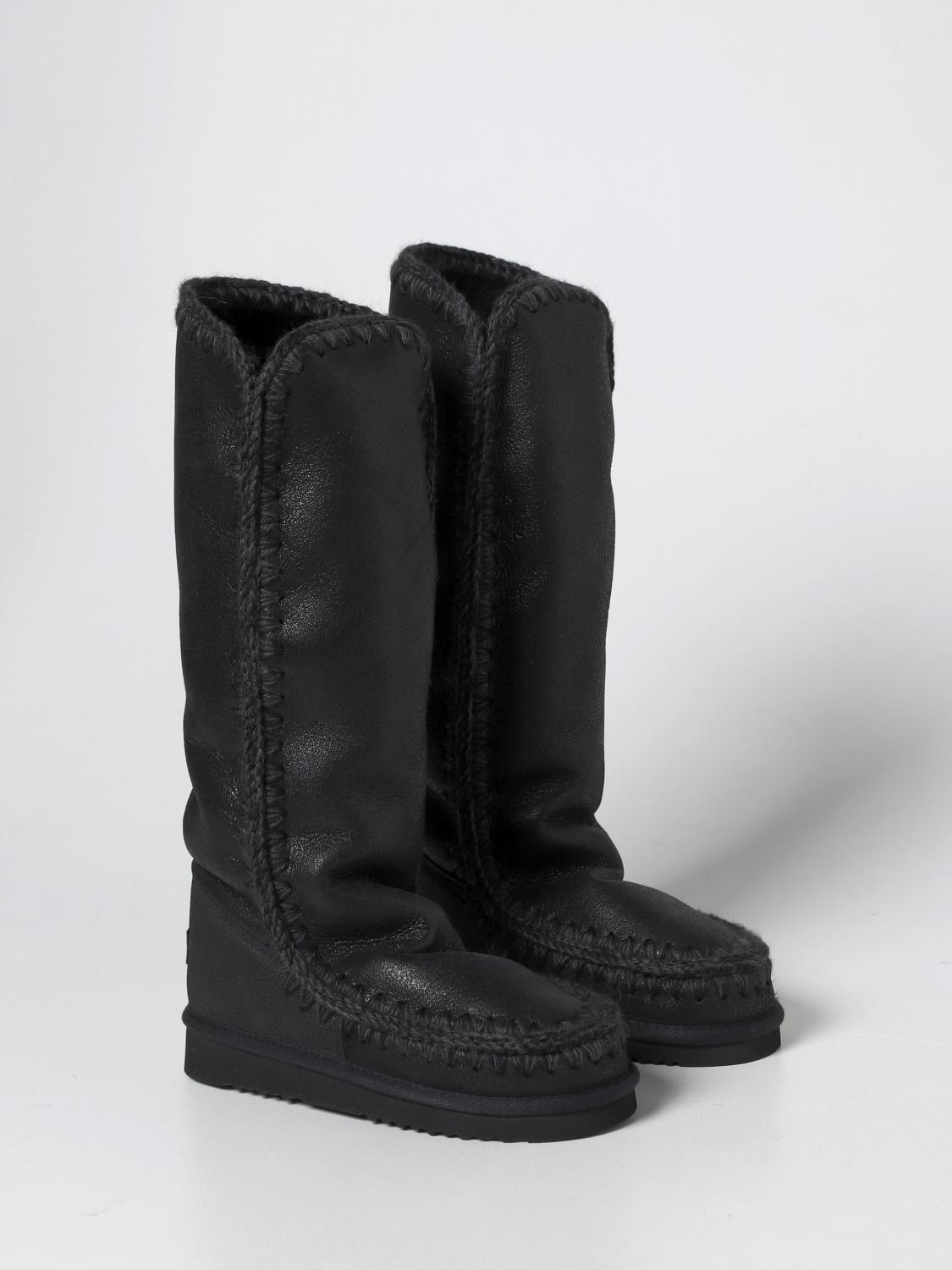 MOU BOOTS: Boots women Mou, Black - Img 2