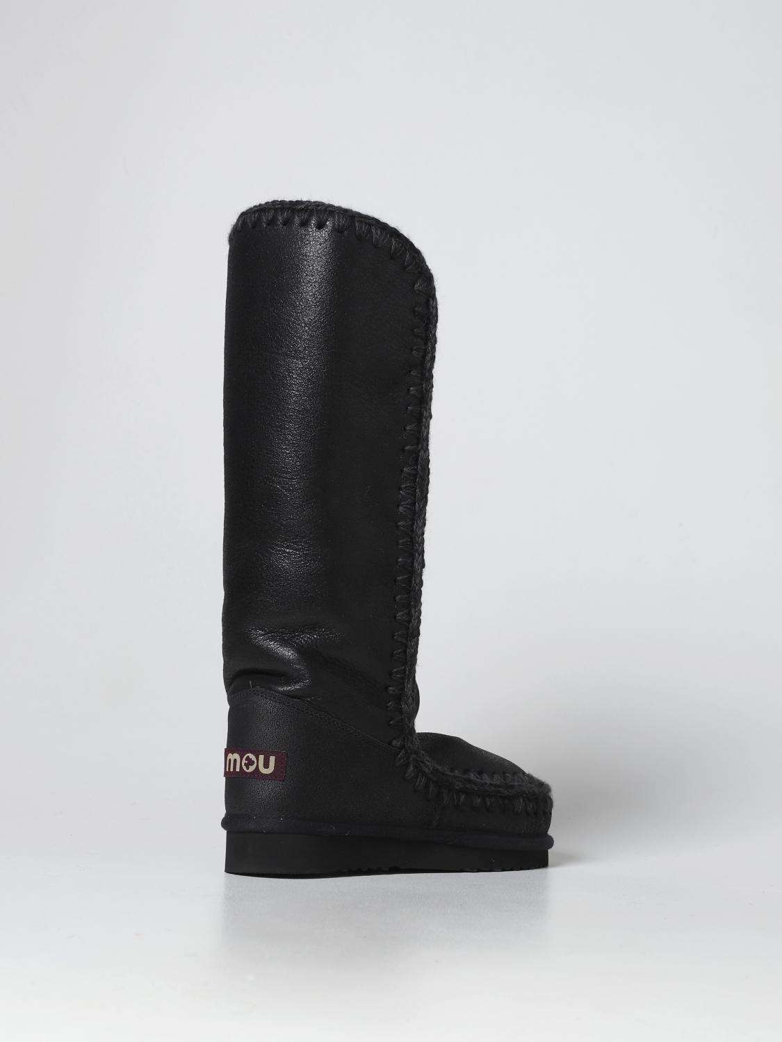 MOU BOOTS: Boots women Mou, Black - Img 3