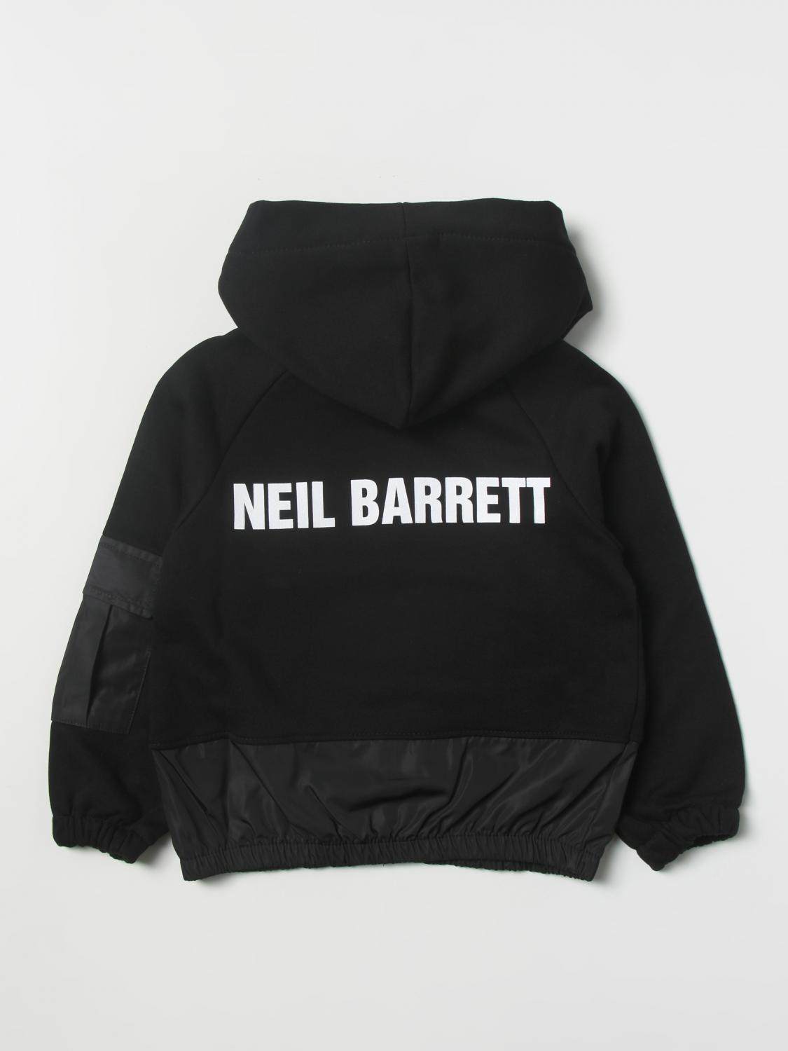 NEIL BARRETT KIDS PULL: Pull enfant Neil Barrett, Noir - Img 2