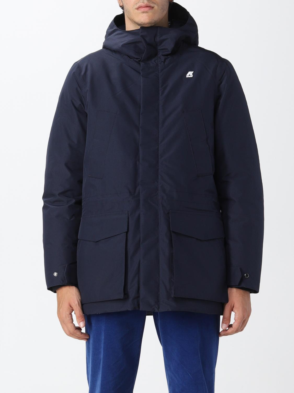 K-WAY JACKET: Jacket men K-way, Blue - Img 1
