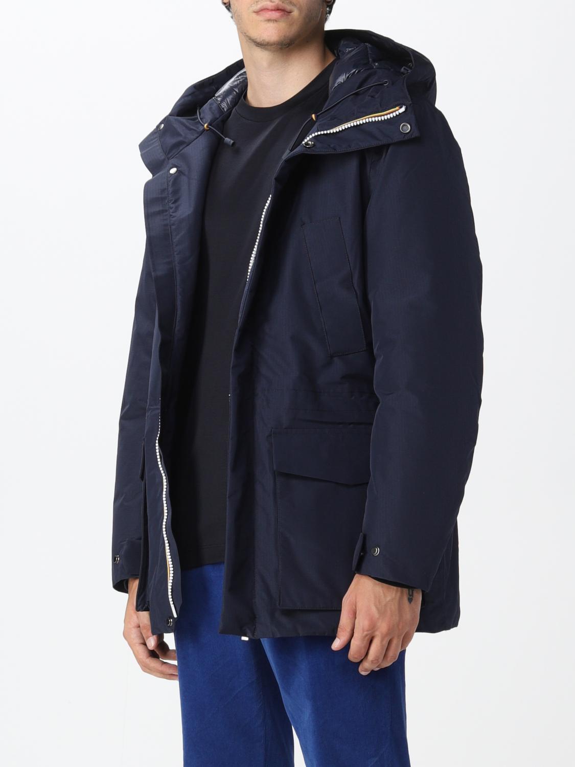 K-WAY JACKET: Jacket men K-way, Blue - Img 3