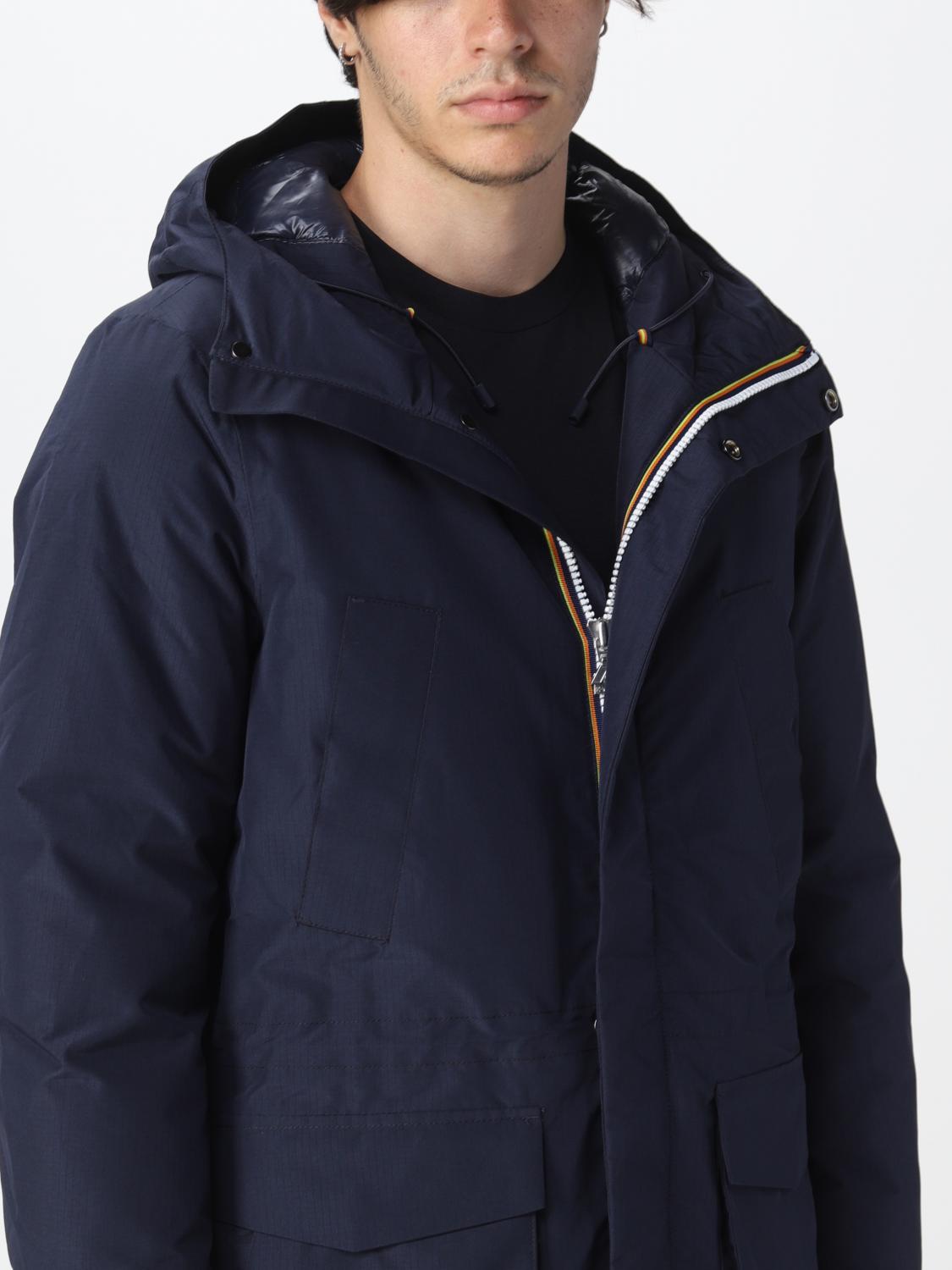 K-WAY JACKET: Jacket men K-way, Blue - Img 4