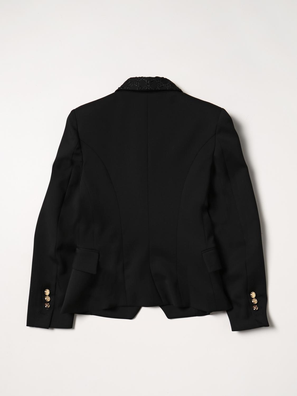 BALMAIN AMERICANA: Chaqueta niños Balmain, Negro - Img 2