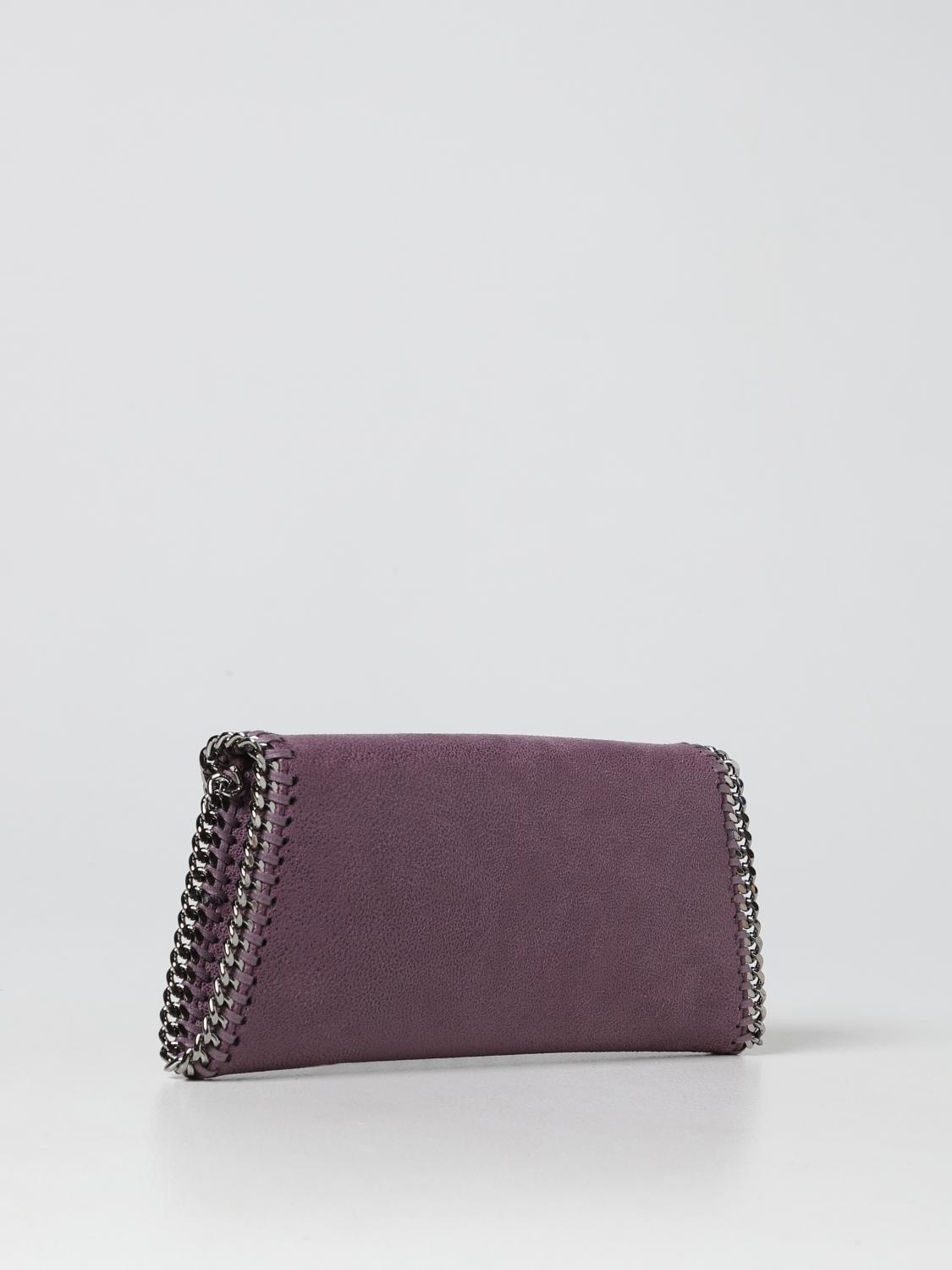 STELLA MCCARTNEY CLUTCH: Pouch Falabella Stella McCartney in pelle sintetica, Ametista - Img 2