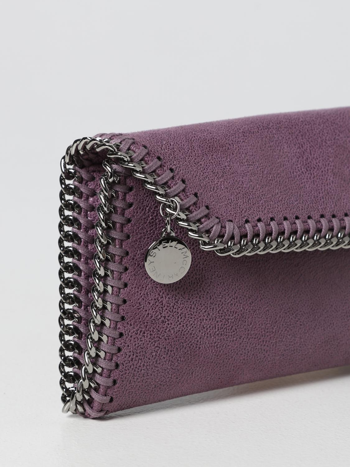 STELLA MCCARTNEY CLUTCH: Pouch Falabella Stella McCartney in pelle sintetica, Ametista - Img 3