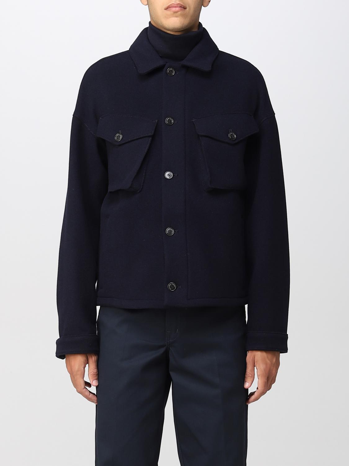 PHILIPPE MODEL: Jacket men - Blue | Philippe Model jacket JAPU 