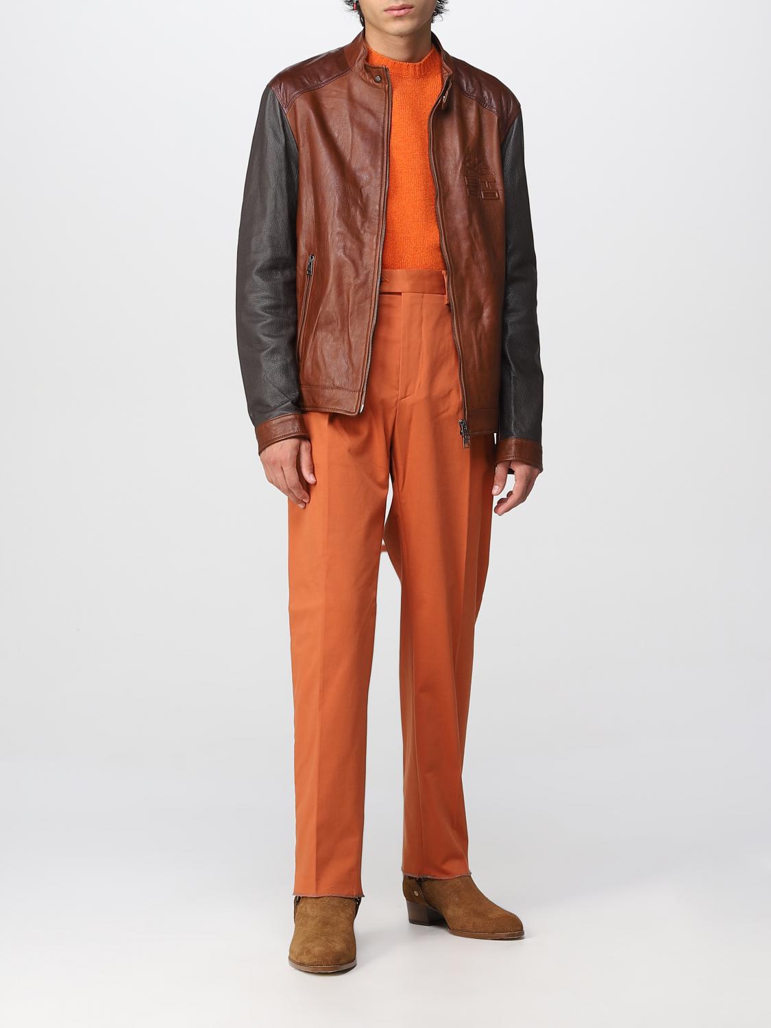 ETRO JACKET: Jacket men Etro, Brown - Img 2