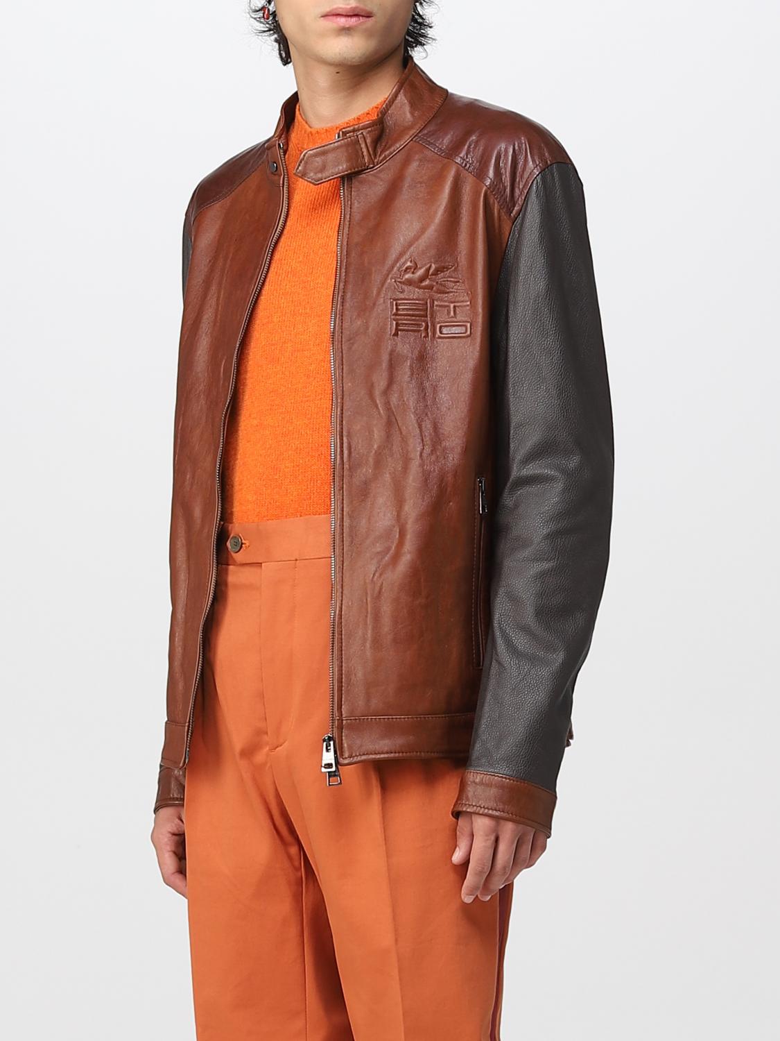 ETRO JACKET: Jacket men Etro, Brown - Img 4