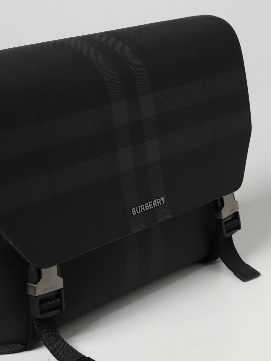 BURBERRY: Bags men - Black | Burberry shoulder bag 8054388