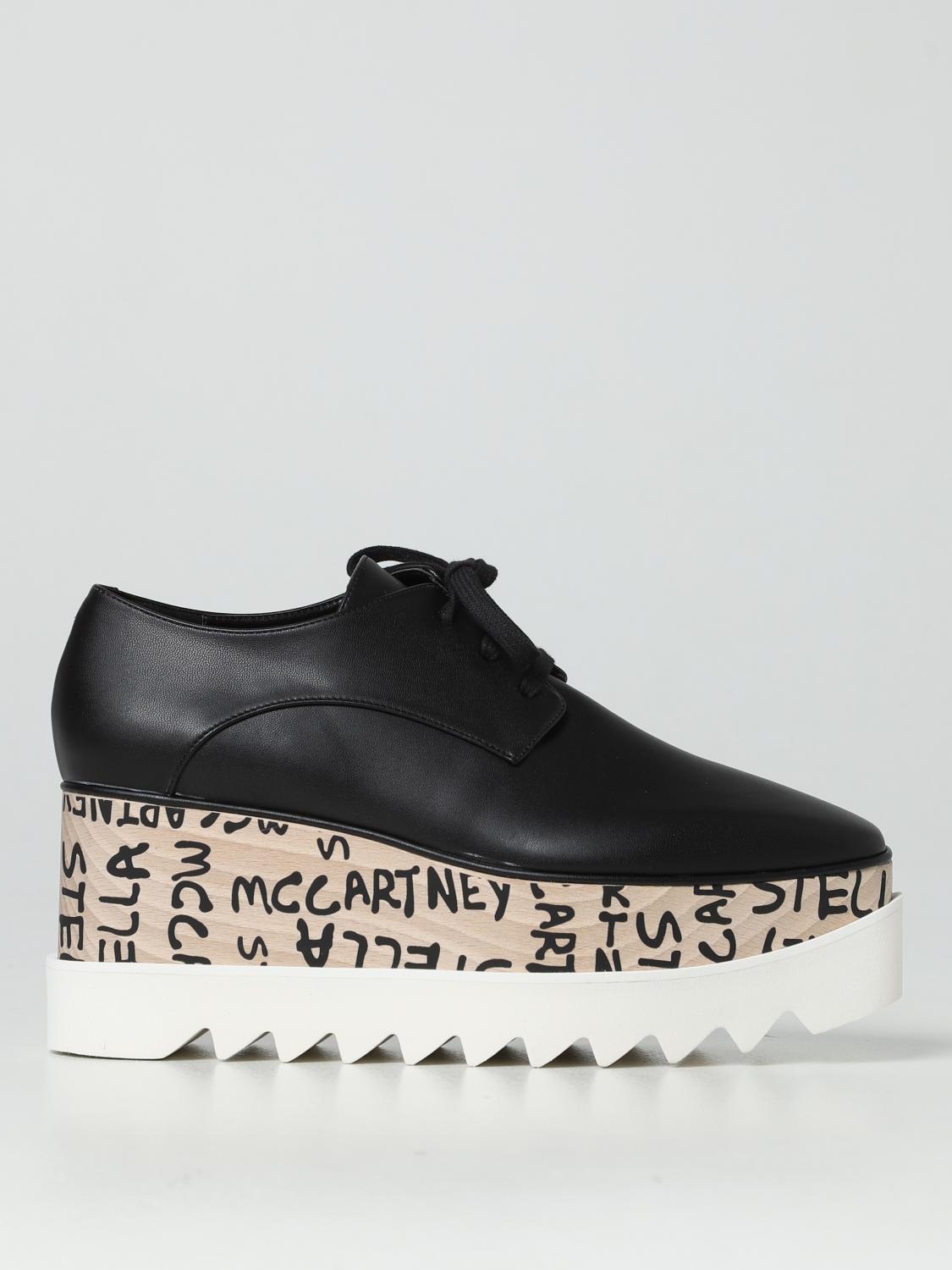 STELLA MCCARTNEY：オックスフォードシューズ レディース - ブラック 