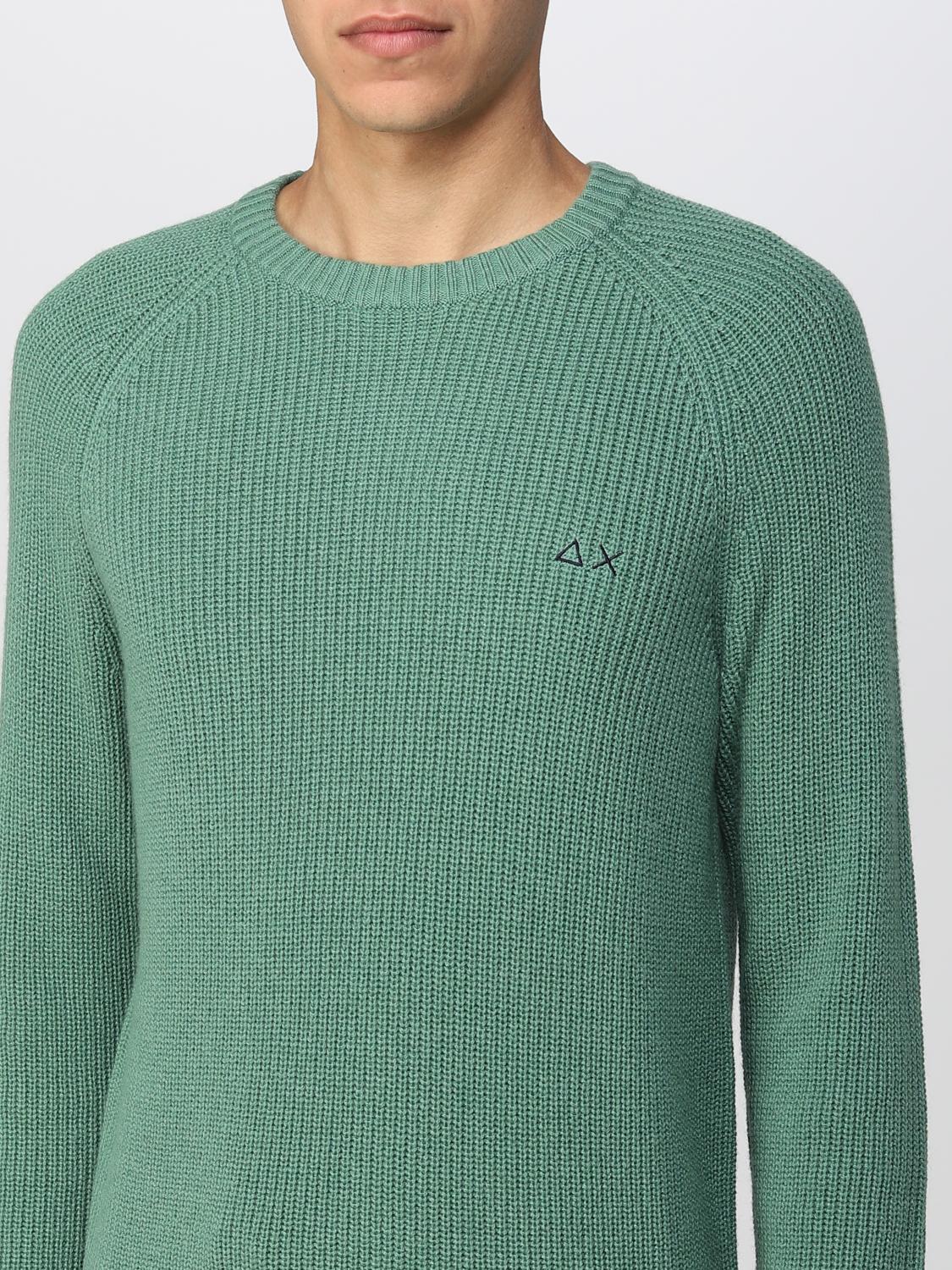 SUN68 SWEATER: Sweater men Sun 68, Military - Img 3