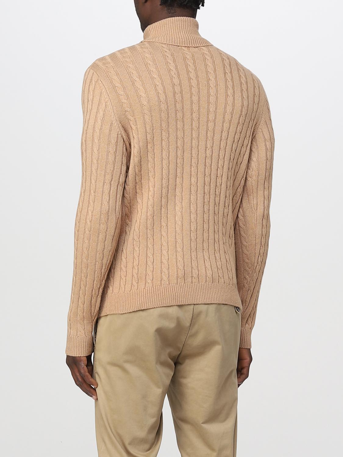 SUN68 SWEATER: Sweater men Sun 68, Beige - Img 2