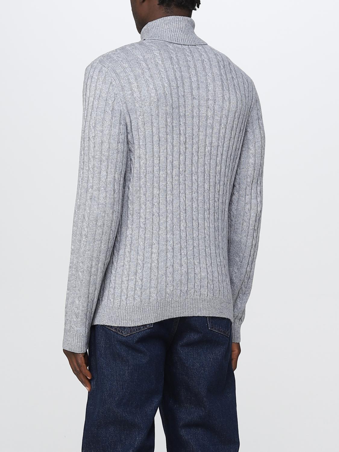 SUN68 SWEATER: Sweater men Sun 68, Mouse Grey - Img 2