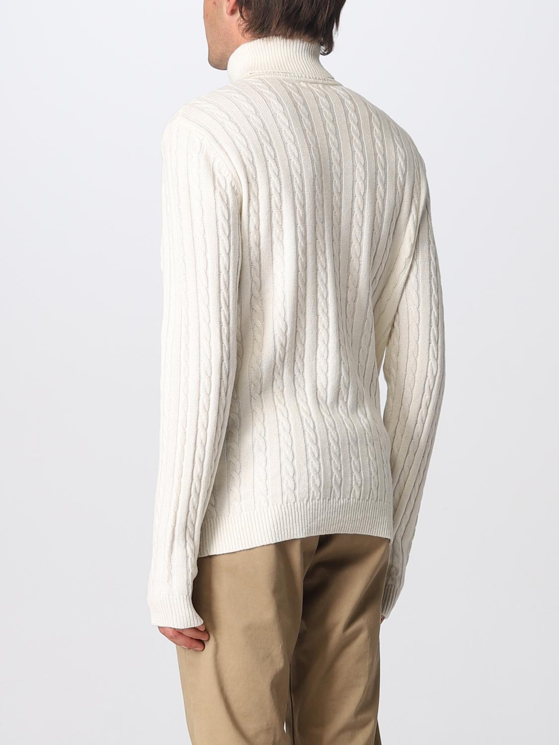 SUN68 SWEATER: Sweater men Sun 68, Yellow Cream - Img 2