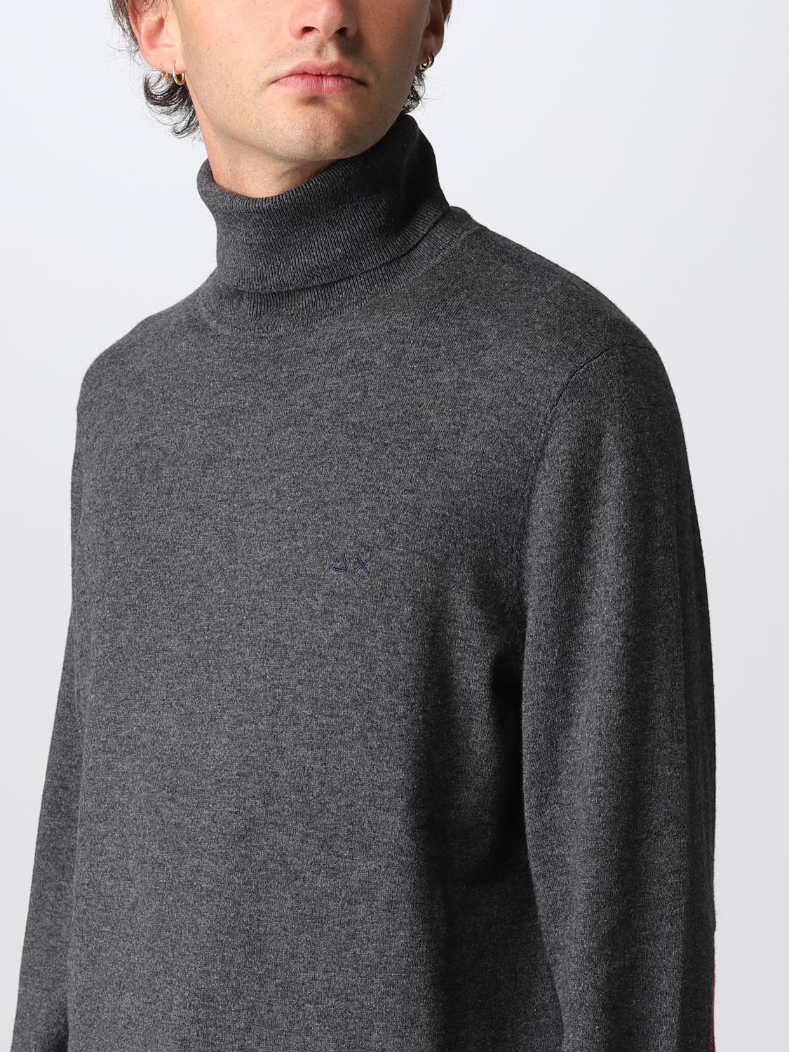 SUN68 SWEATER: Sweater men Sun 68, Charcoal - Img 3