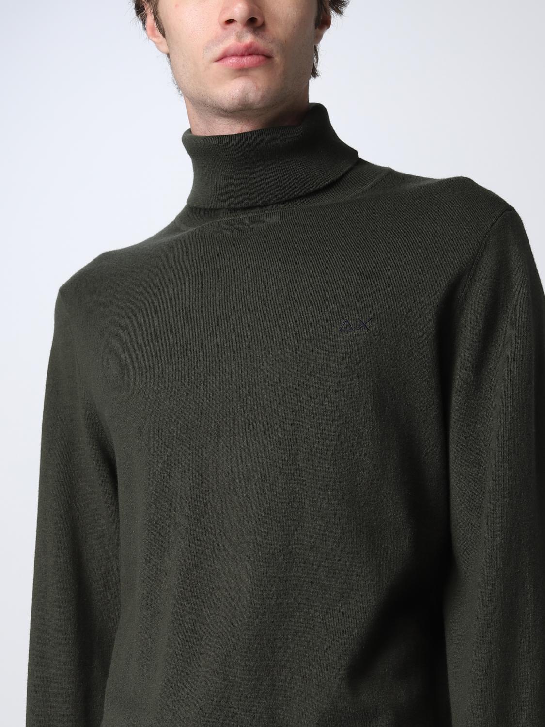 SUN68 SWEATER: Sweater men Sun 68, Military - Img 3