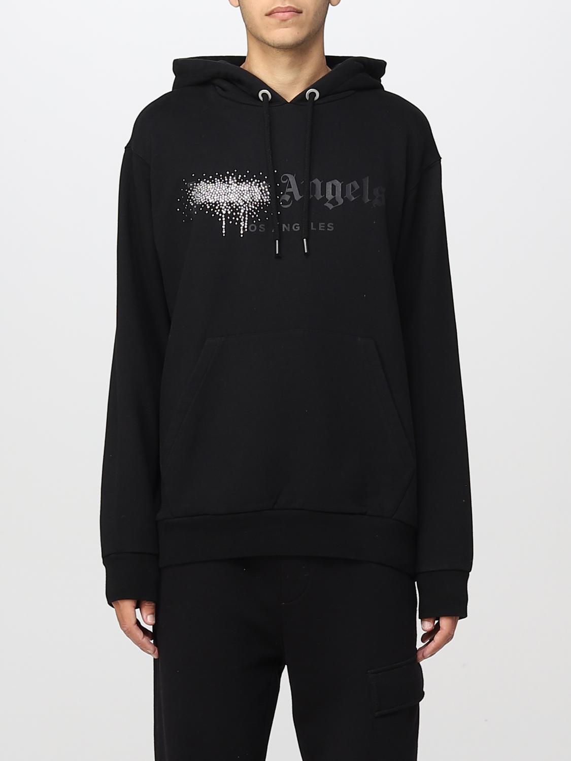 PALM ANGELS SWEATSHIRT: Palm Angels Herren Pullover, Schwarz - Img 1