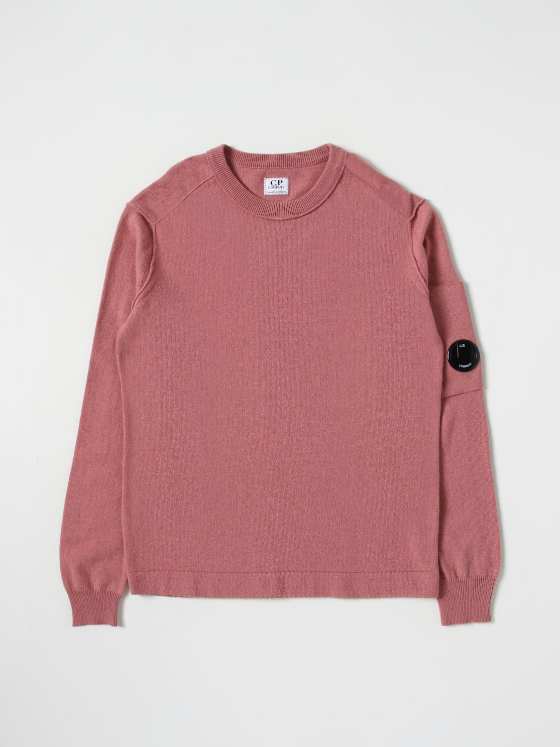 C.P. COMPANY PULLOVER: C.P. Company Jungen Pullover, Pink - Img 1