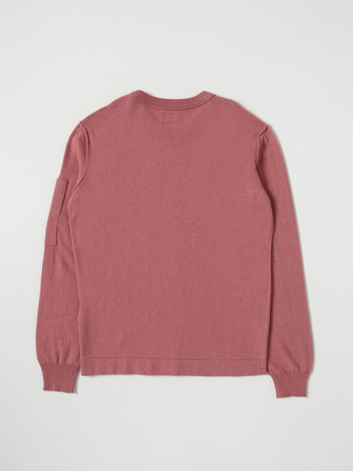 C.P. COMPANY PULLOVER: C.P. Company Jungen Pullover, Pink - Img 2