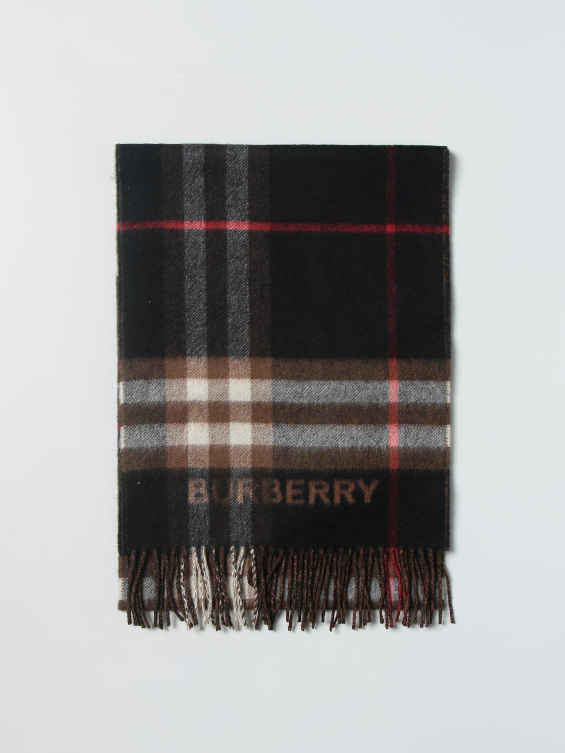 BURBERRY SCARF: Scarf women Burberry, Brown - Img 1
