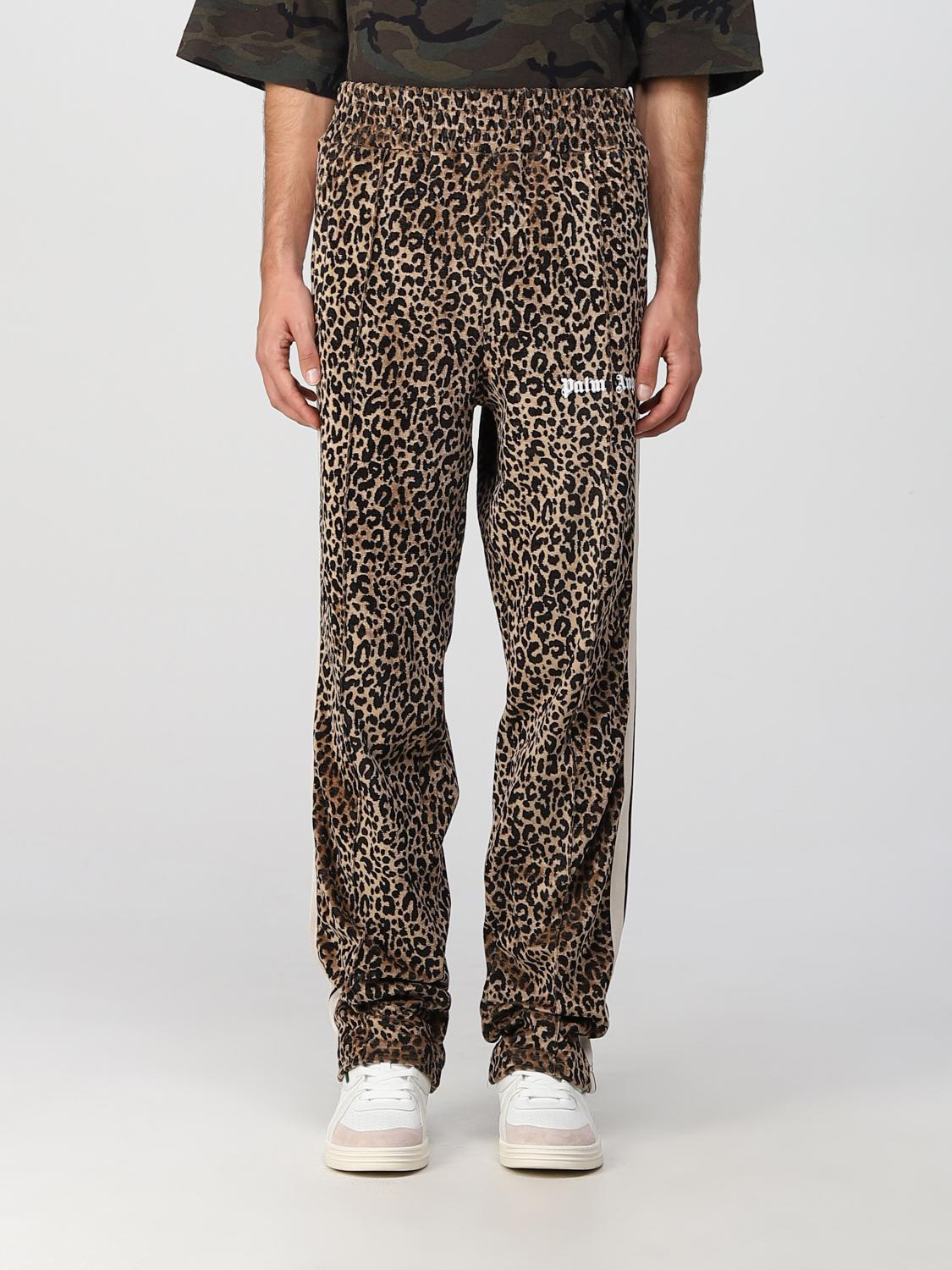 パームエンジェルス PMCJ001F22FAB010 レオパードトラックロングパンツ