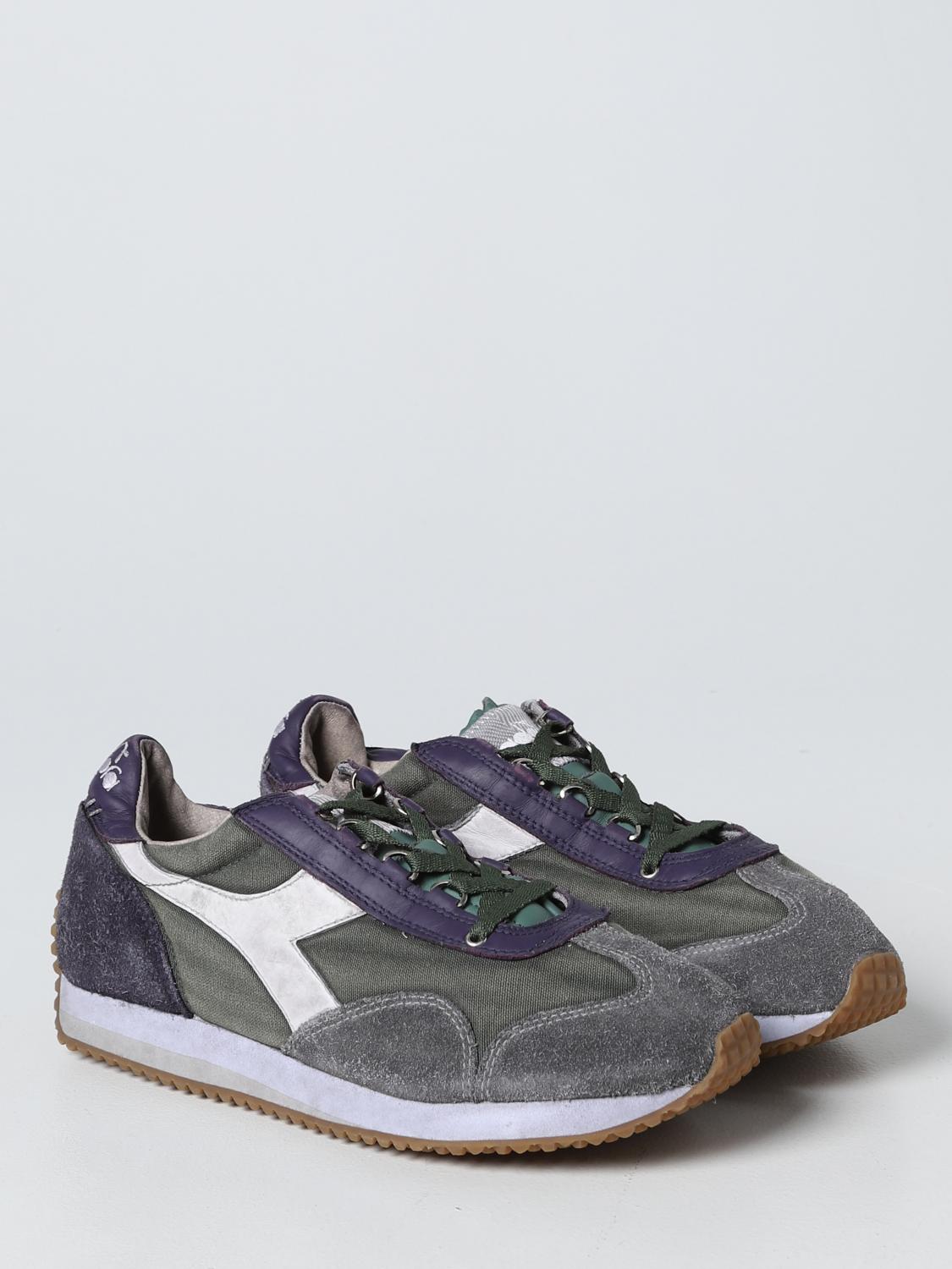 DIADORA HERITAGE SNEAKERS: Diadora Heritage Herren Sneakers, Grün - Img 2