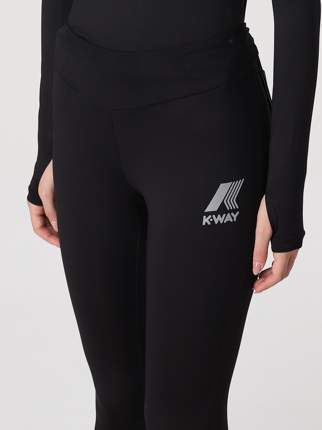 K-WAY T-SHIRT: Pants women K-way, Black - Img 4