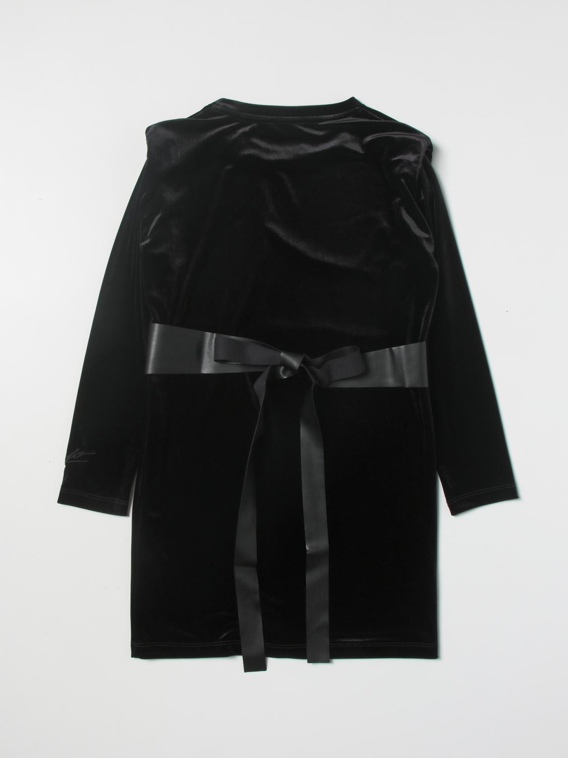 LIU JO VESTIDO: Vestido niños Liu Jo, Negro - Img 2