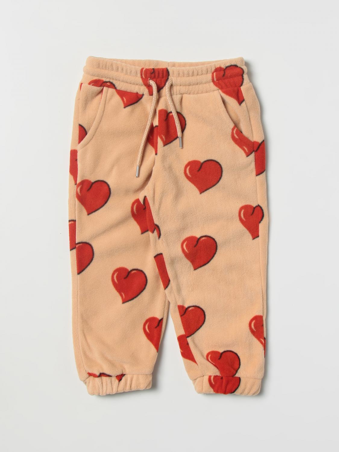 MINI RODINI PANTS: Pants kids Mini Rodini, Beige - Img 1