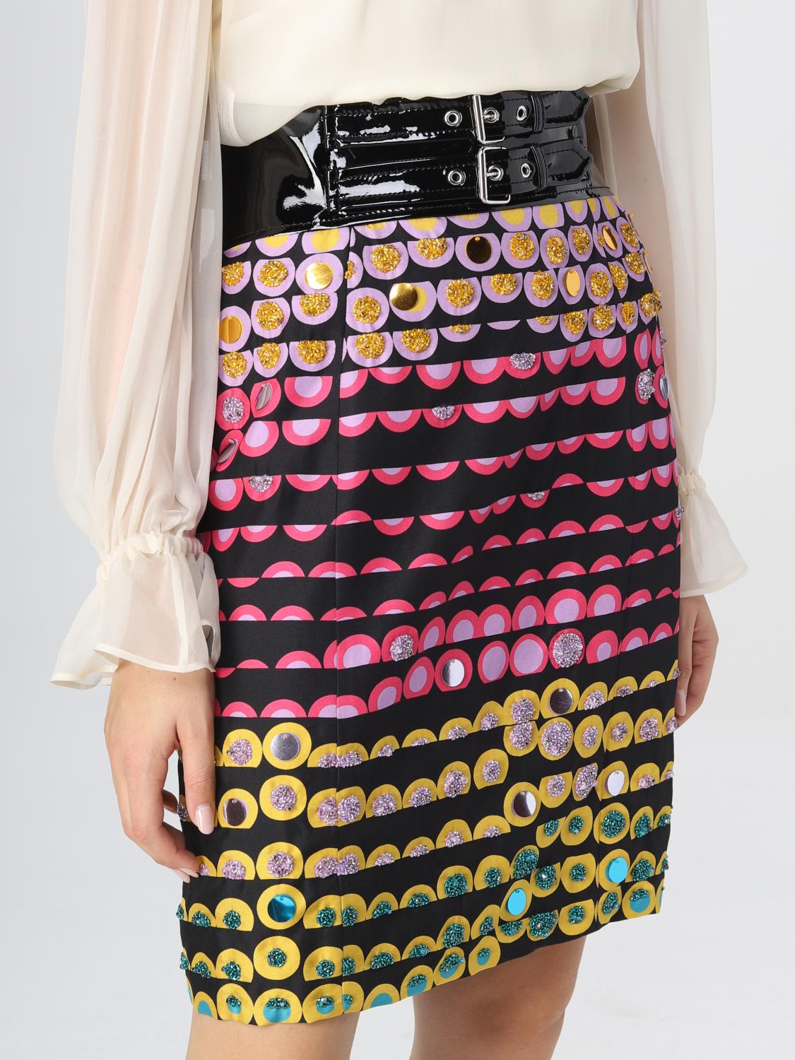 MOSCHINO COUTURE: Skirt women - Multicolor | Moschino